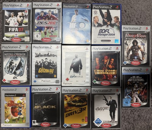 14x ps2 spiele set sammlung - spiele,