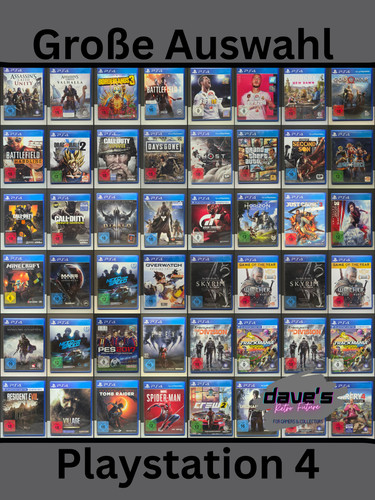 Ps4 spiele zur auswahl - ps4,