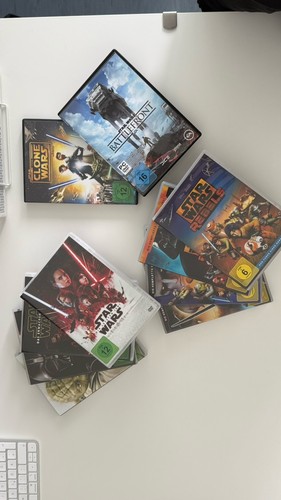 Star wars dvds 1 pc - 9x,
